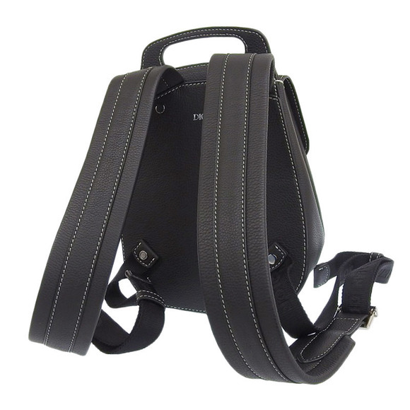 Dior Backpack Gallop Leather Rucksack Black - Picture 1 of 8